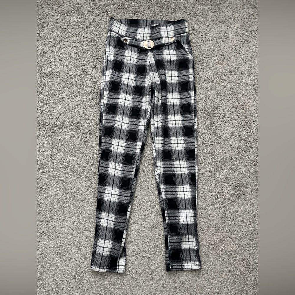 Women’s Pull On Fleece Lined Warm Cozy With Pockets Pants Size S